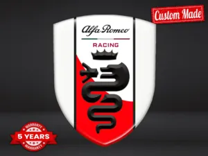 Alfa Romeo Autoemblem Hochwertig Professionell Drift Anpassbar